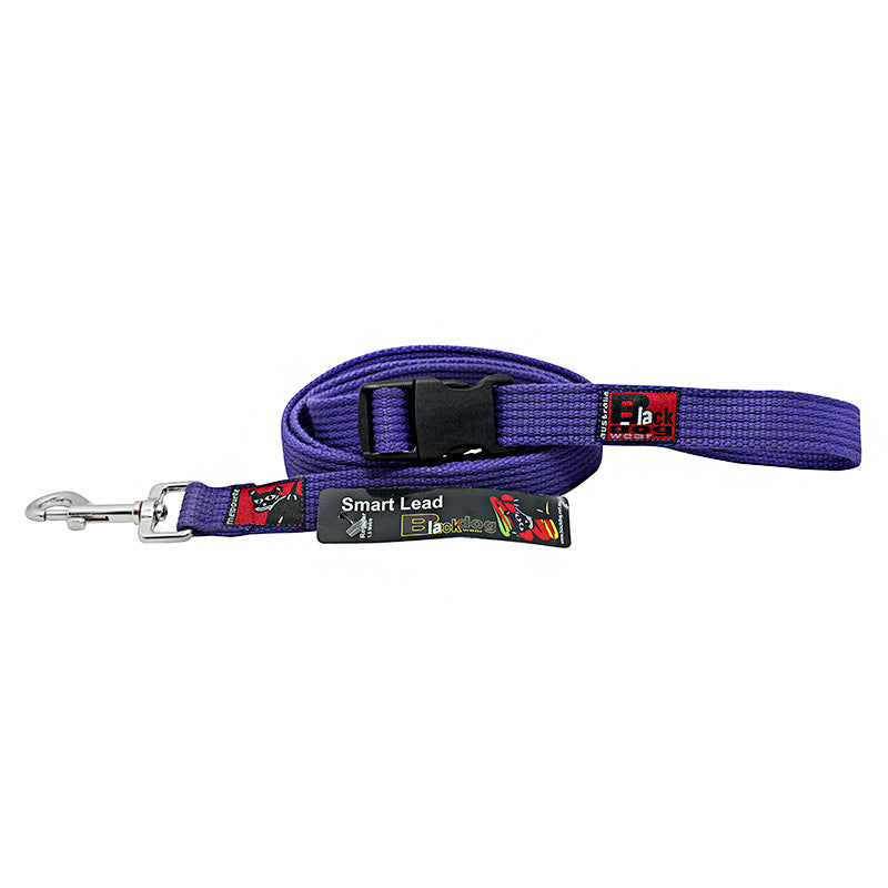 Black Dog Wear Smart Lead - Adjustable 0.8-1.5m
