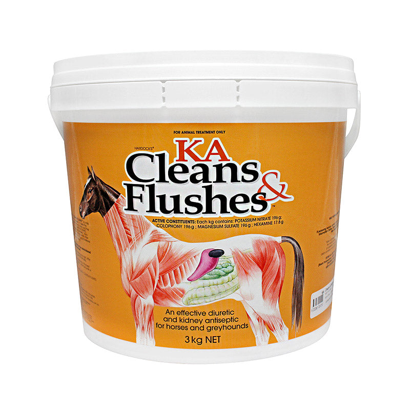 KA Cleans and Flushes