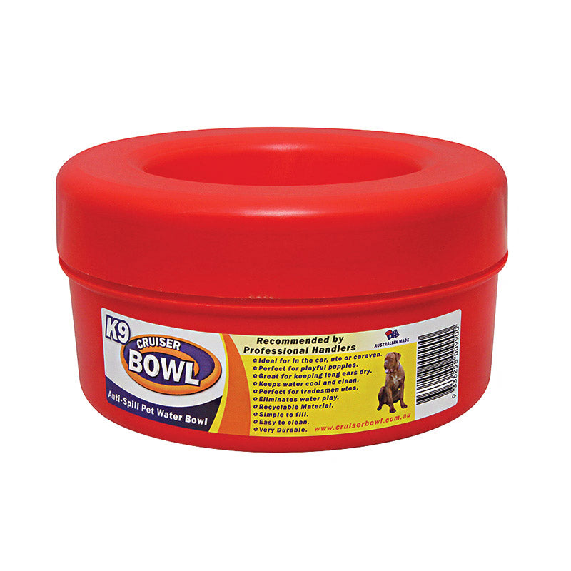 K9 Cruiser Anti-Spill Pet Water Travel Bowl