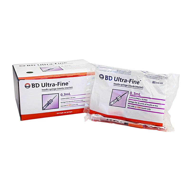 BD Ultra-Fine Needle Insulin Syringe