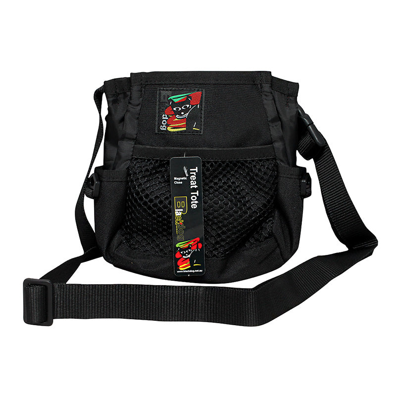 Black Dog Wear Treat Pouch Tote with Belt