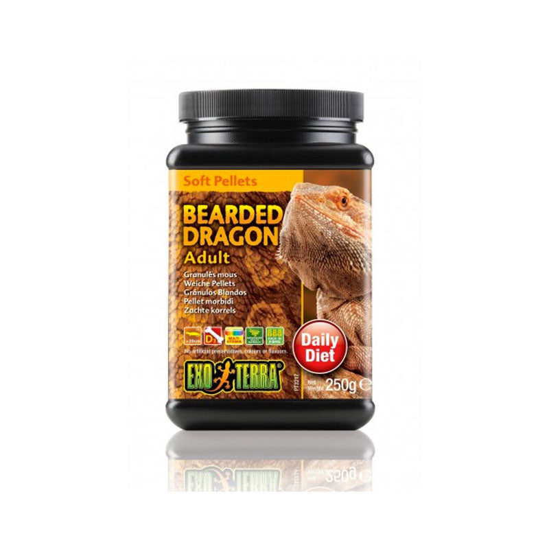 Exo Terrra Bearded Dragon Food - Soft Pellets