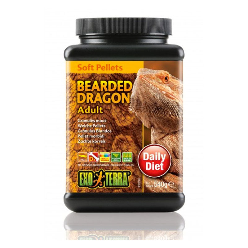 Exo Terrra Bearded Dragon Food - Soft Pellets