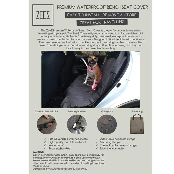 ZeeZ Premium Waterproof Bench Seat Cover