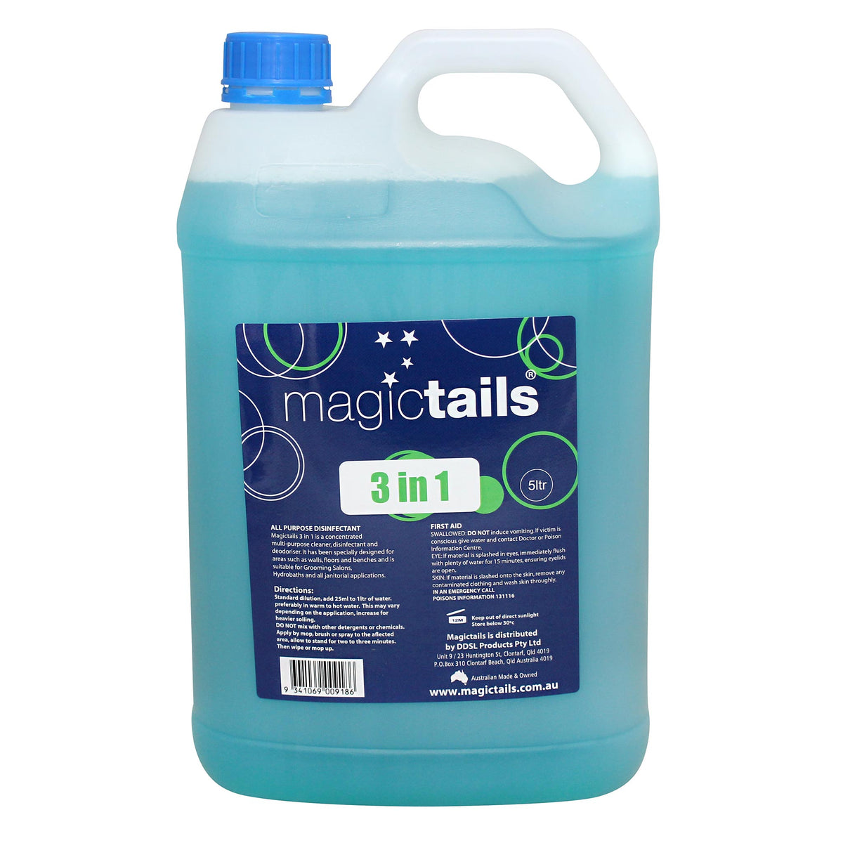 Magictails 3 in 1 Disinfectant 5L
