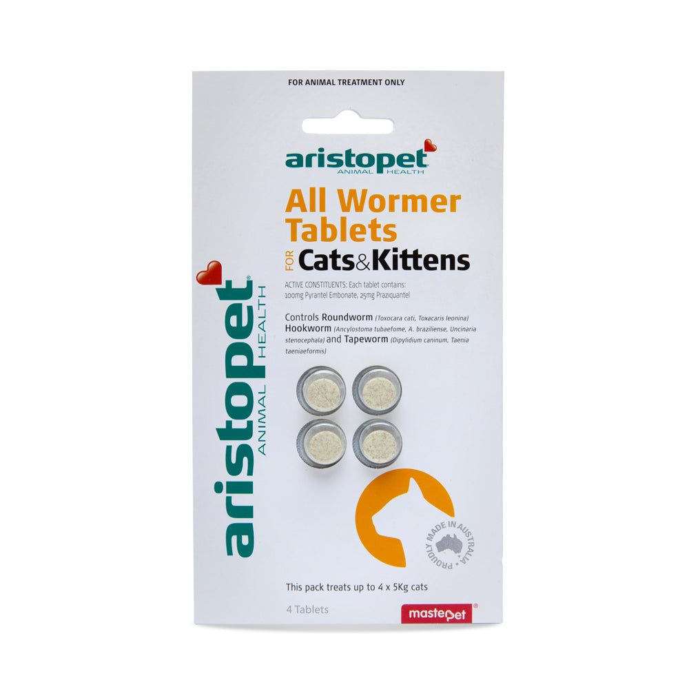 Aristopet All Wormer Tablets for Cats & Kittens