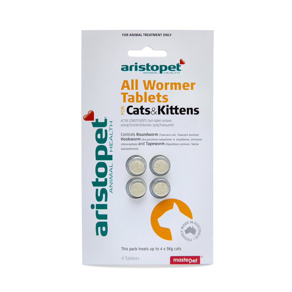 Aristopet All Wormer Tablets for Cats &amp; Kittens
