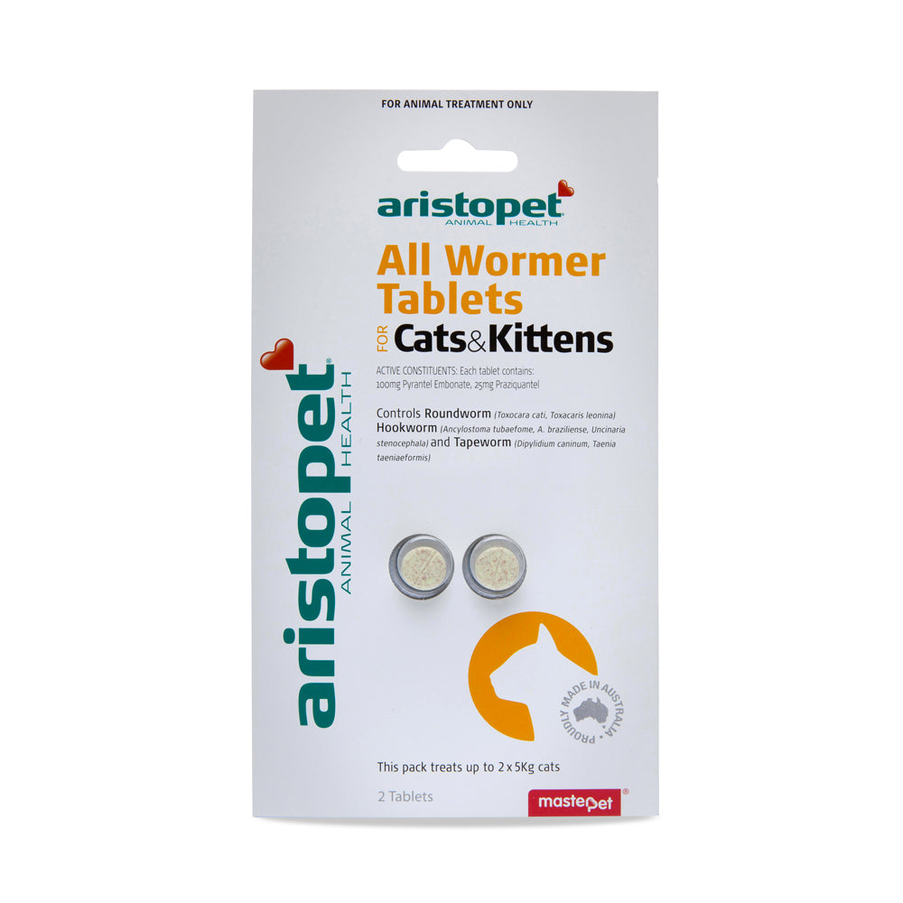 Aristopet All Wormer Tablets for Cats & Kittens