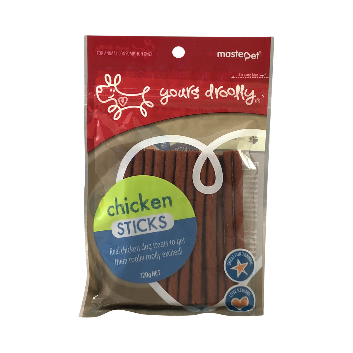 Yours Droolly Chicken Sticks 120g