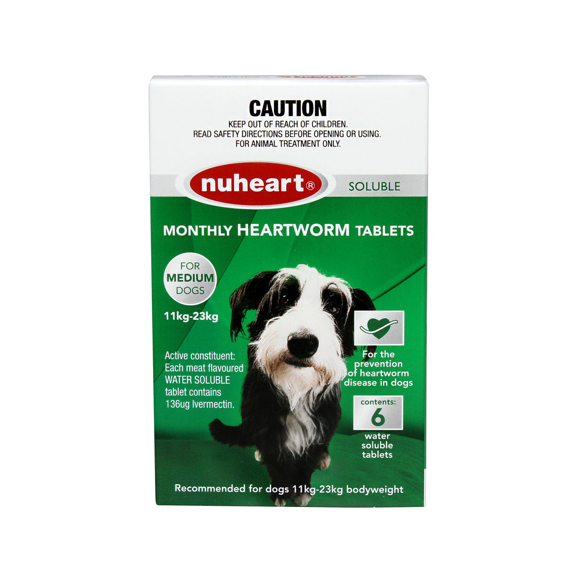 Nuheart Soluble Monthly Heartworm Tablets