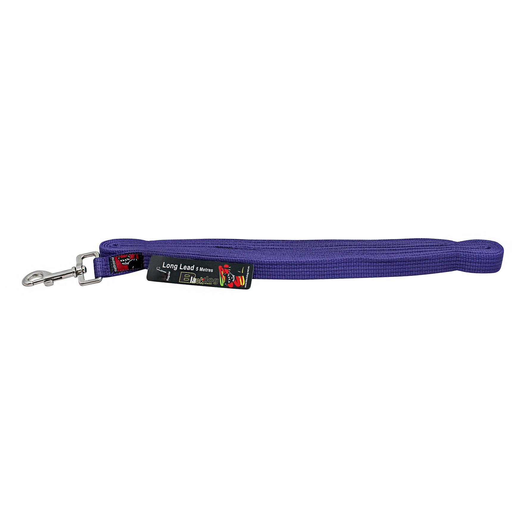 Black Dog Wear Long Lead 5m