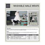 ZEEZ Washable Male Wrap