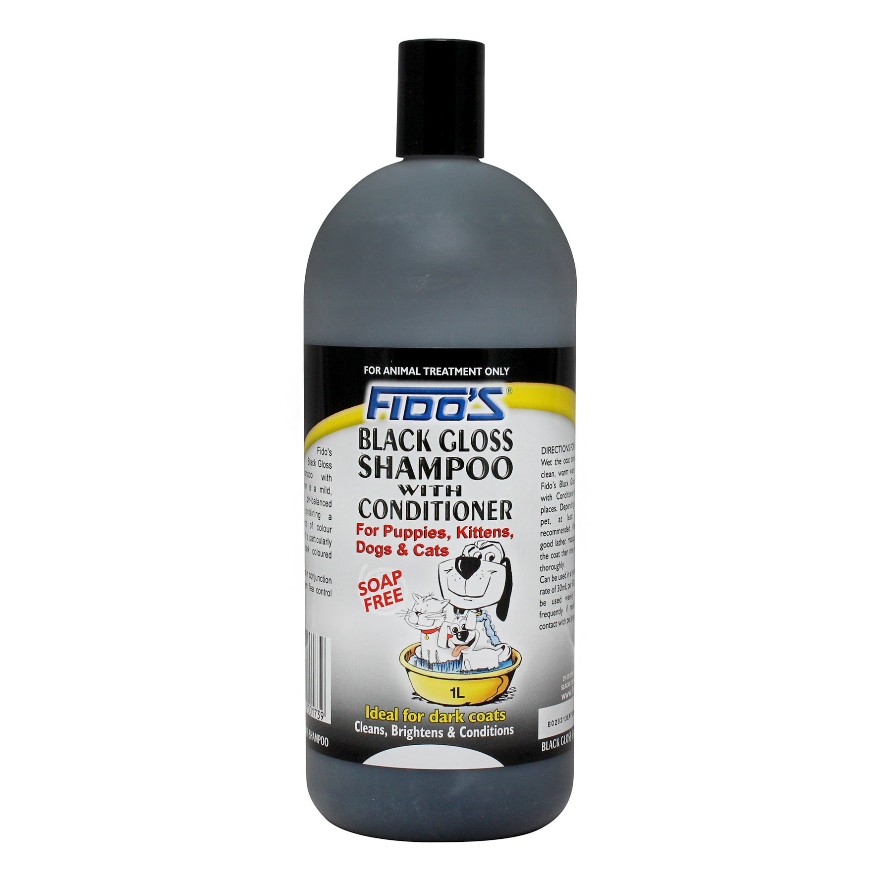 Fido's Black Gloss Shampoo With Conditioner
