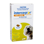 INTERCEPTOR  Spectrum Chews Green. Small Dogs 4-11kg