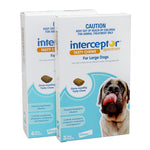 INTERCEPTOR  Spectrum Chews Blue. Large Dogs 22-45kg