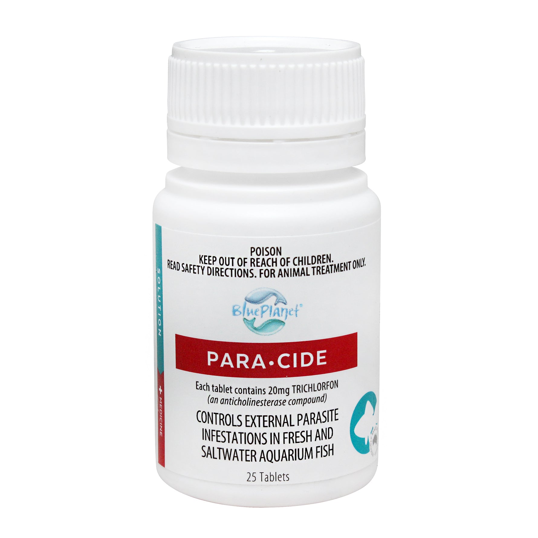 Blue Planet Paracide Tablets - 25 pack
