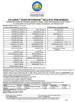 Livamol Feed Optimiser Pellets 15kg