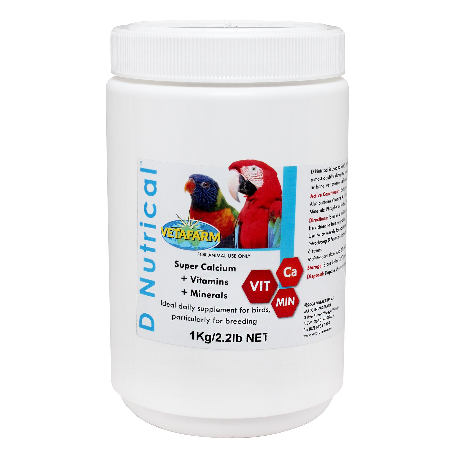 Vetafarm D Nutrical Powder