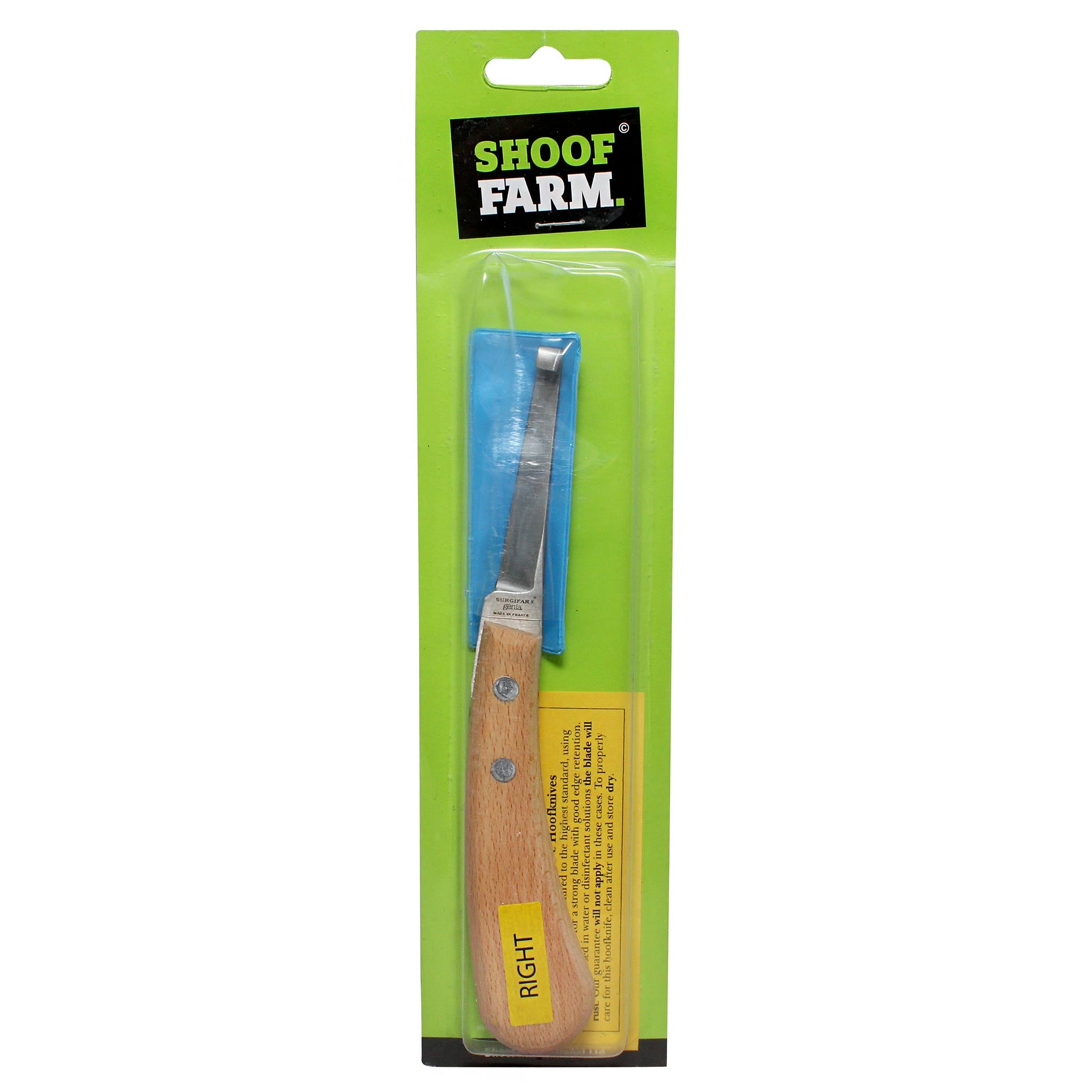 Genia Extra Fine Hoof Knife Single Edge