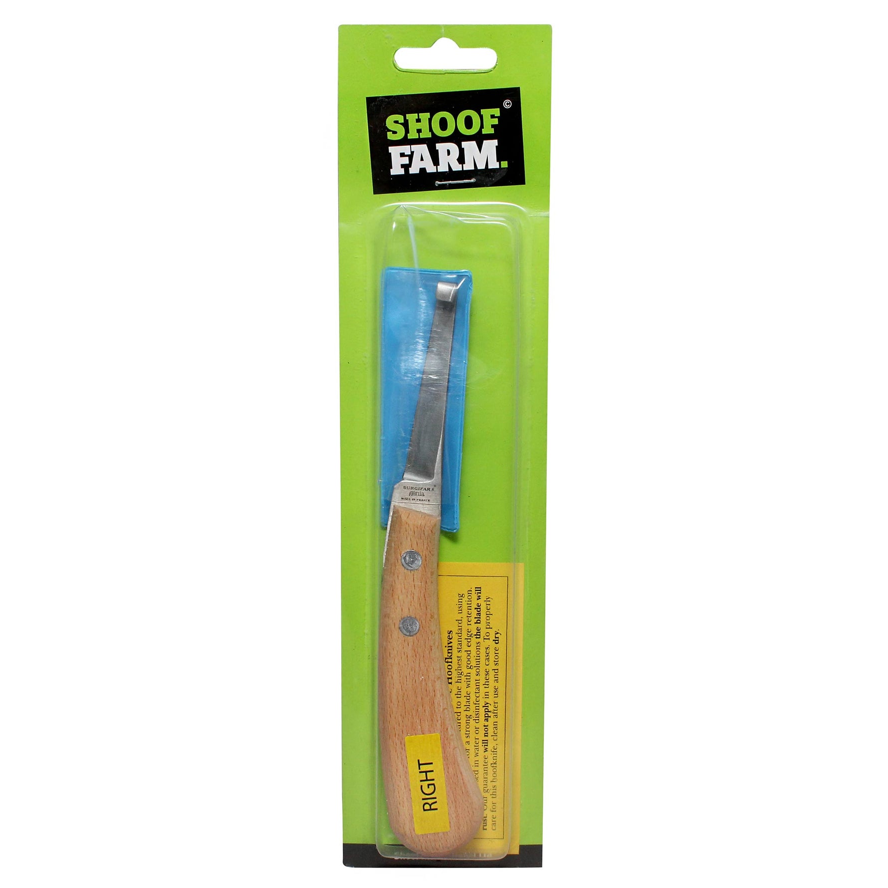 Genia Extra Fine Hoof Knife Single Edge