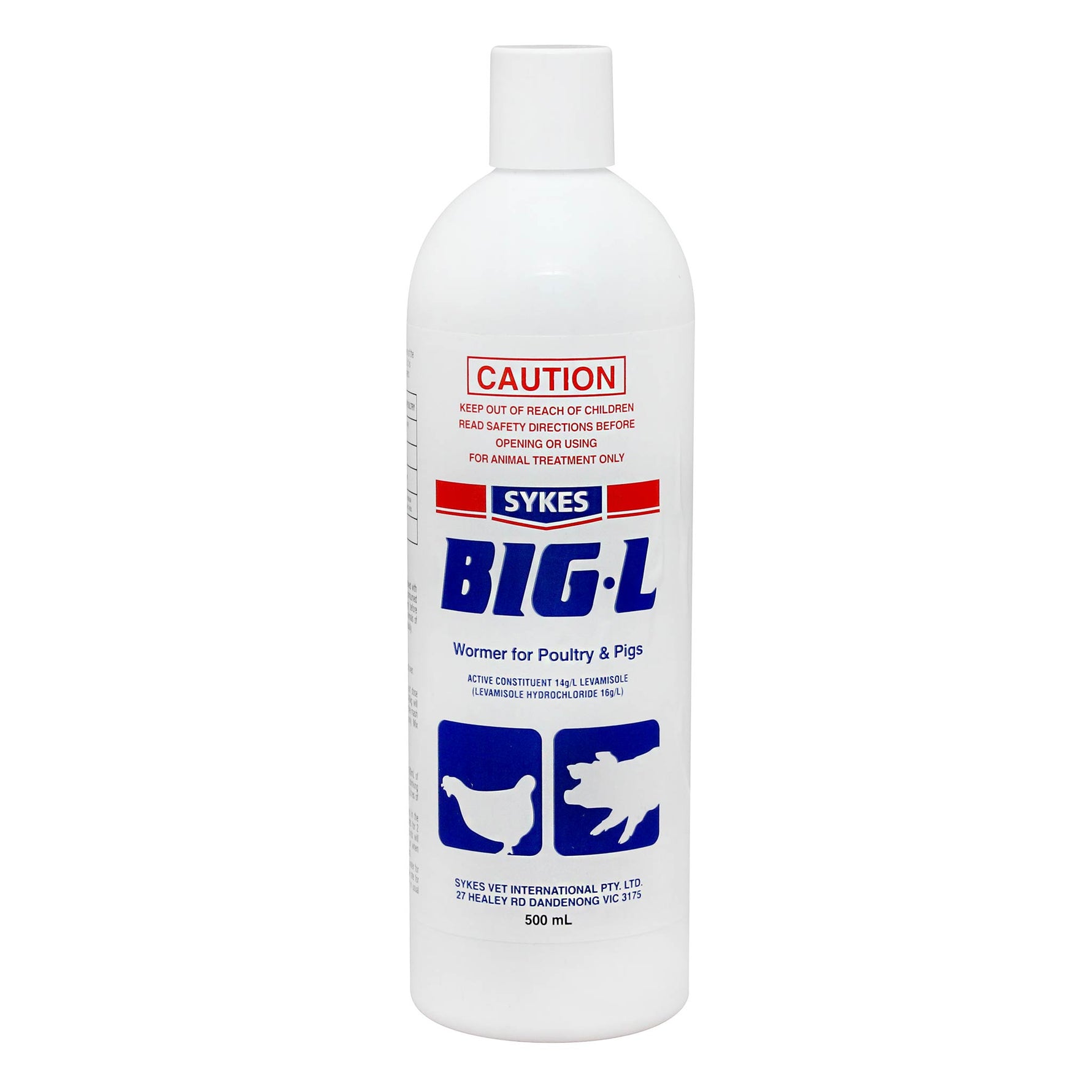 Sykes Big L Wormer for Poultry & Pigs