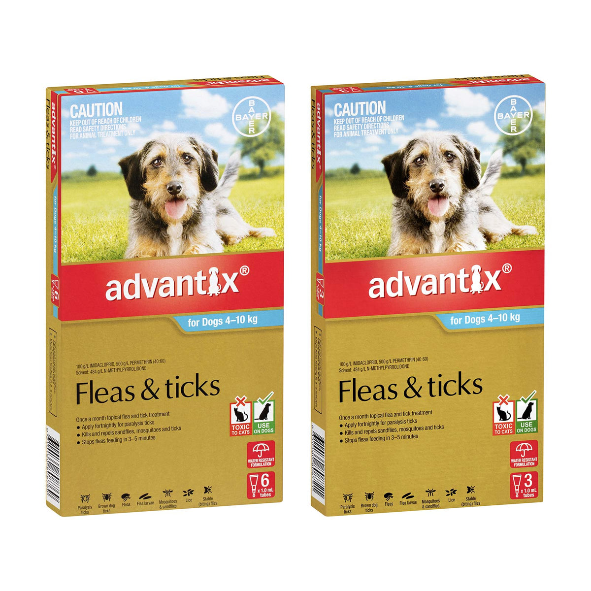 ADVANTIX for Medium Dogs 4-10kg