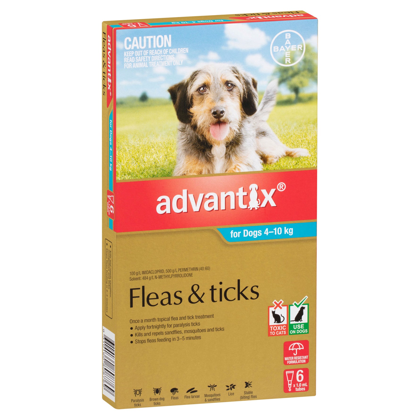 ADVANTIX for Medium Dogs 4-10kg