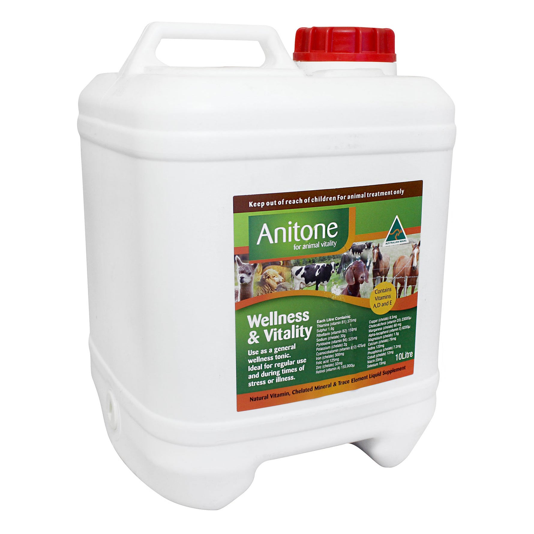 Anitone Wellness & Vitality Liquid Feed Supplement