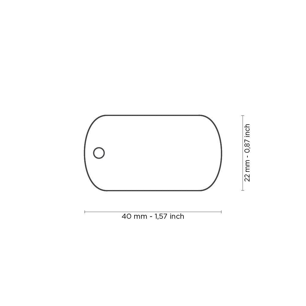 My Family Australian Flag Pet ID Tag