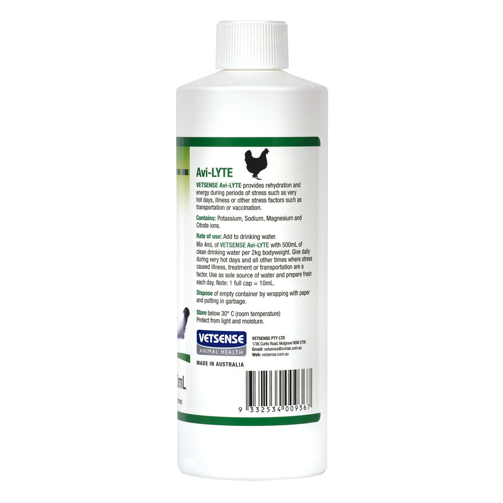 Vetsense Avi-LYTE Electrolytes for Poultry