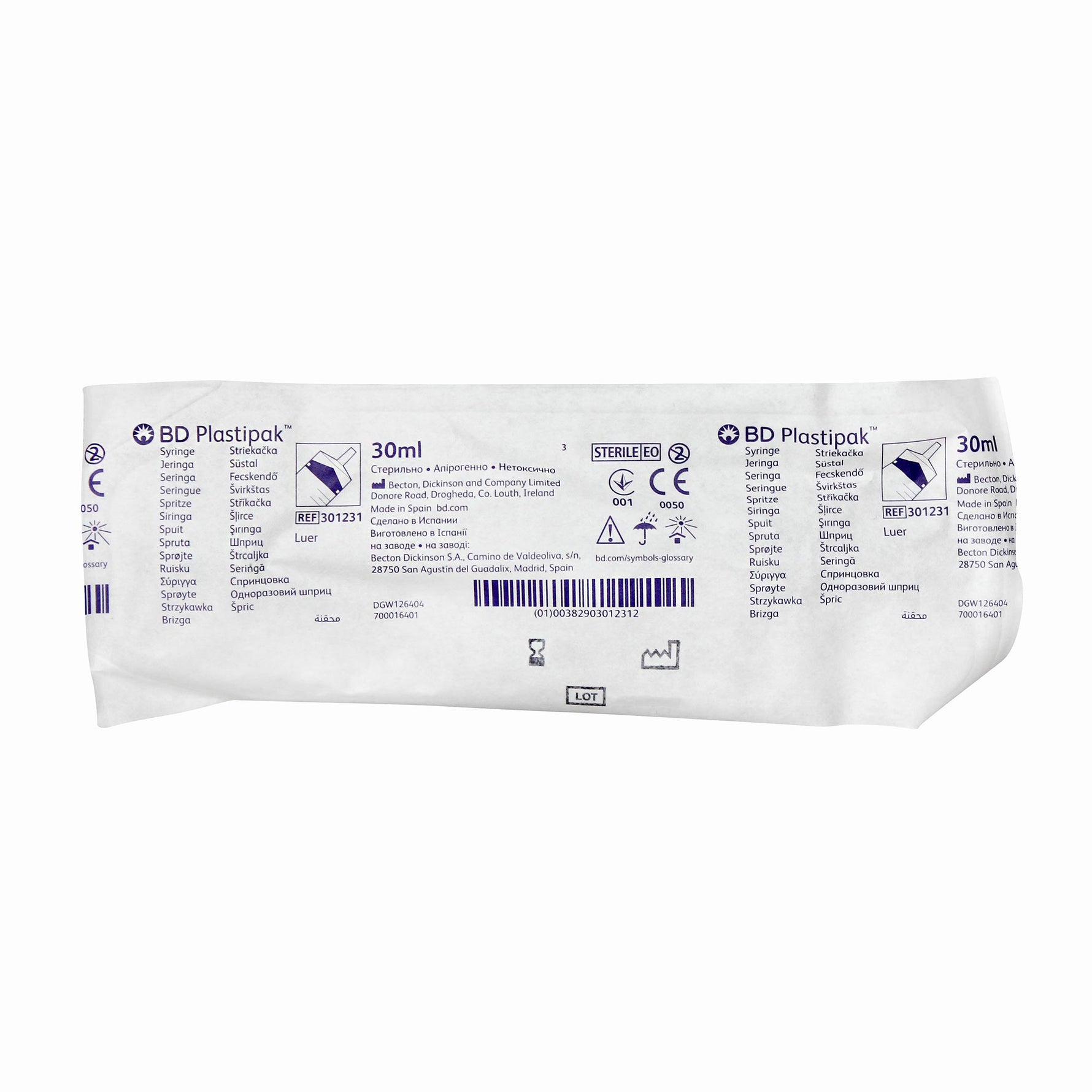 BD Sterile Disposable Syringe