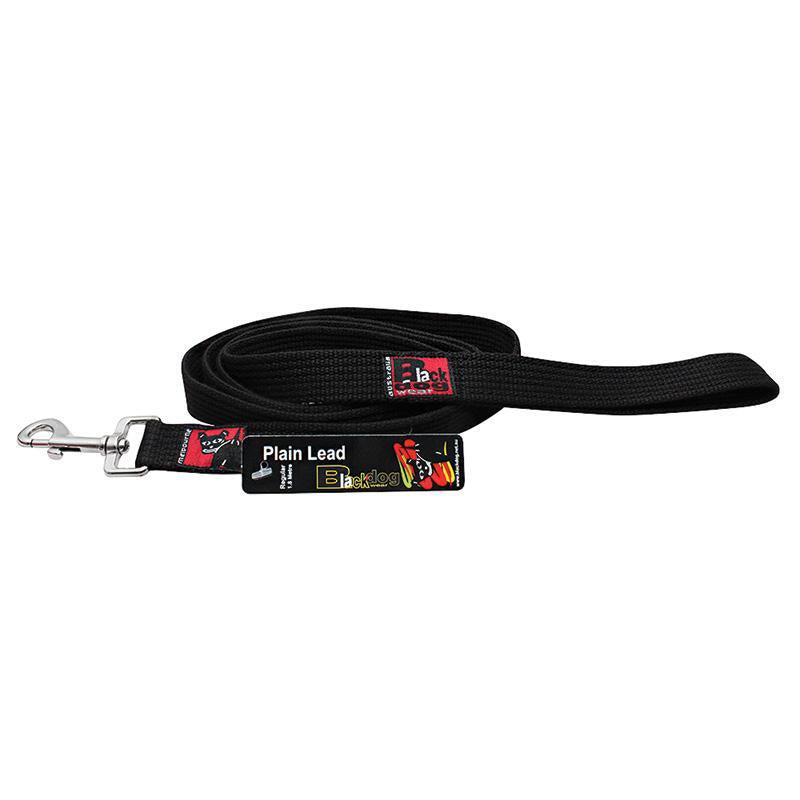 Black Dog Wear Plain Lead 1.8m