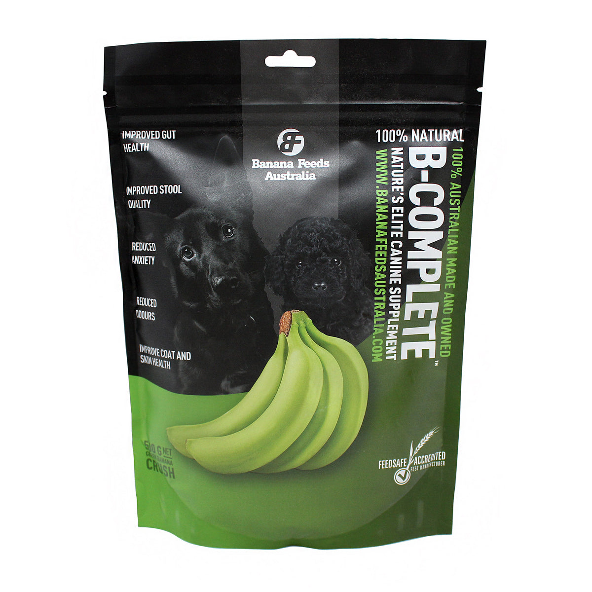 BFA  B-COMPLETE Canine Green Banana Supplement 500g
