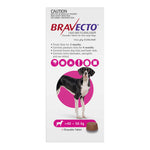 Bravecto 3-Month Chews for Very Large Dogs 40-56kg (Pink)