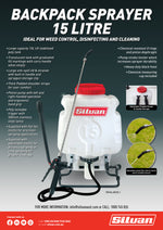 Silvan 15L Backpack Knapsack Sprayer