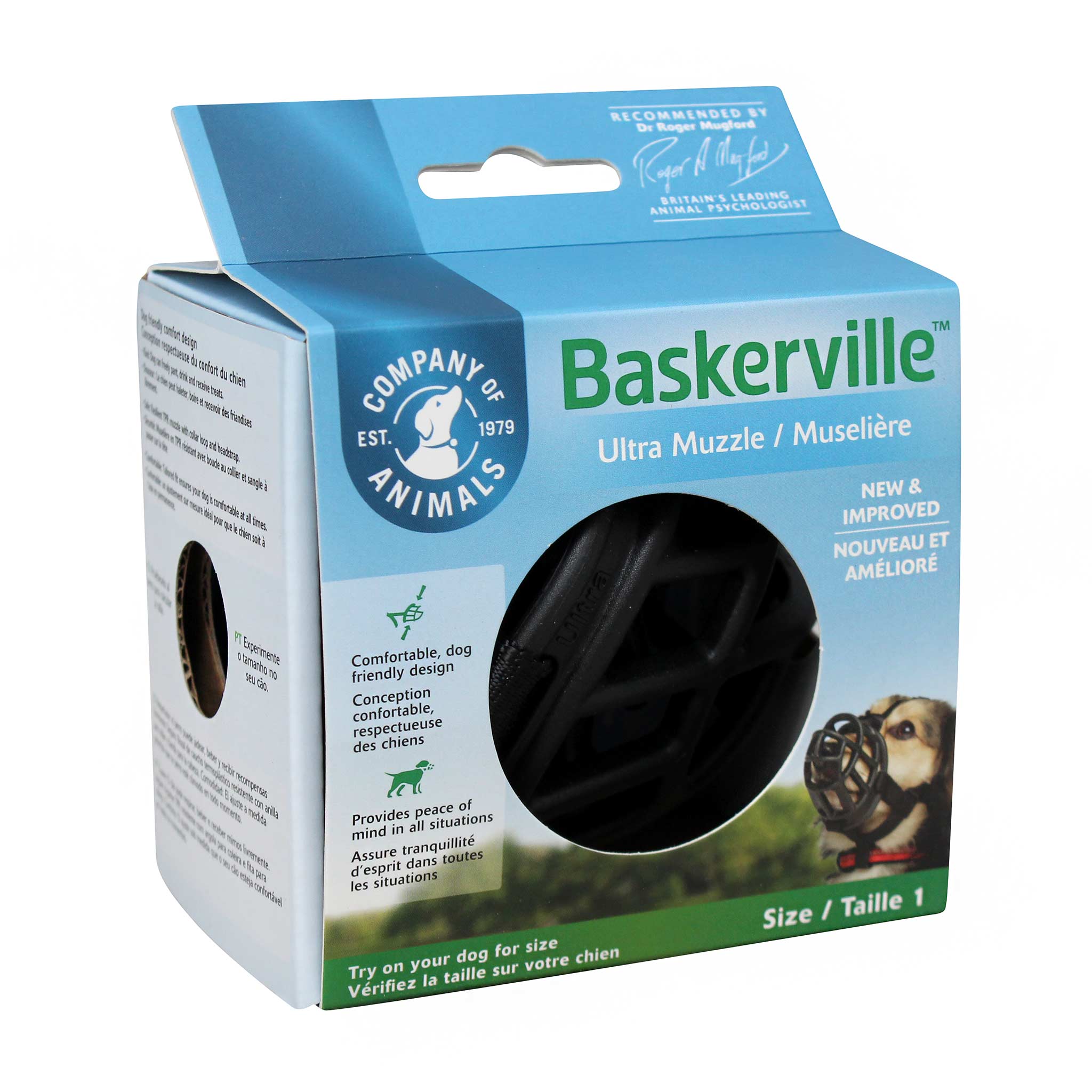 Baskerville Ultra Muzzle for Dogs vet-n-pet DIRECT