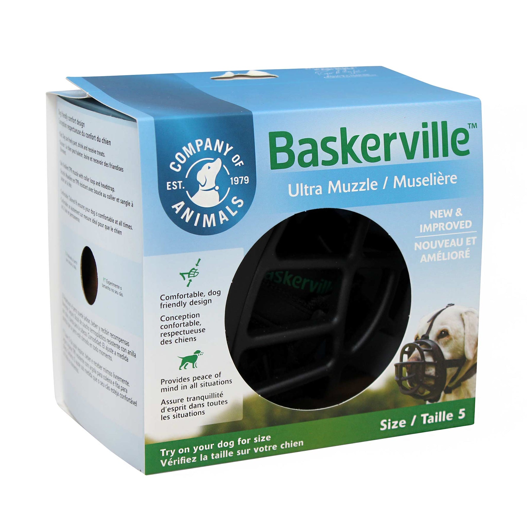 Baskerville Ultra Muzzle for Dogs