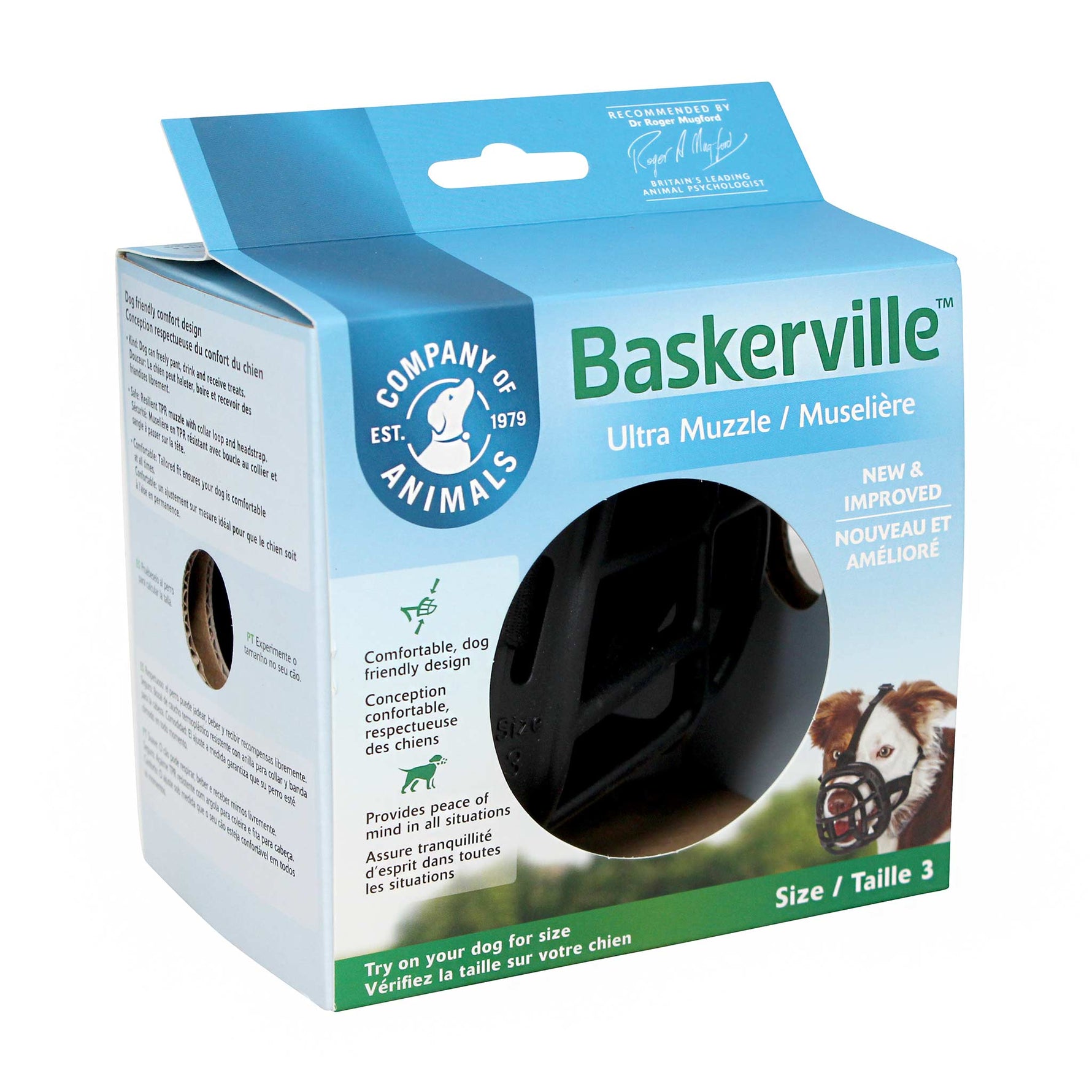 Baskerville Ultra Muzzle for Dogs