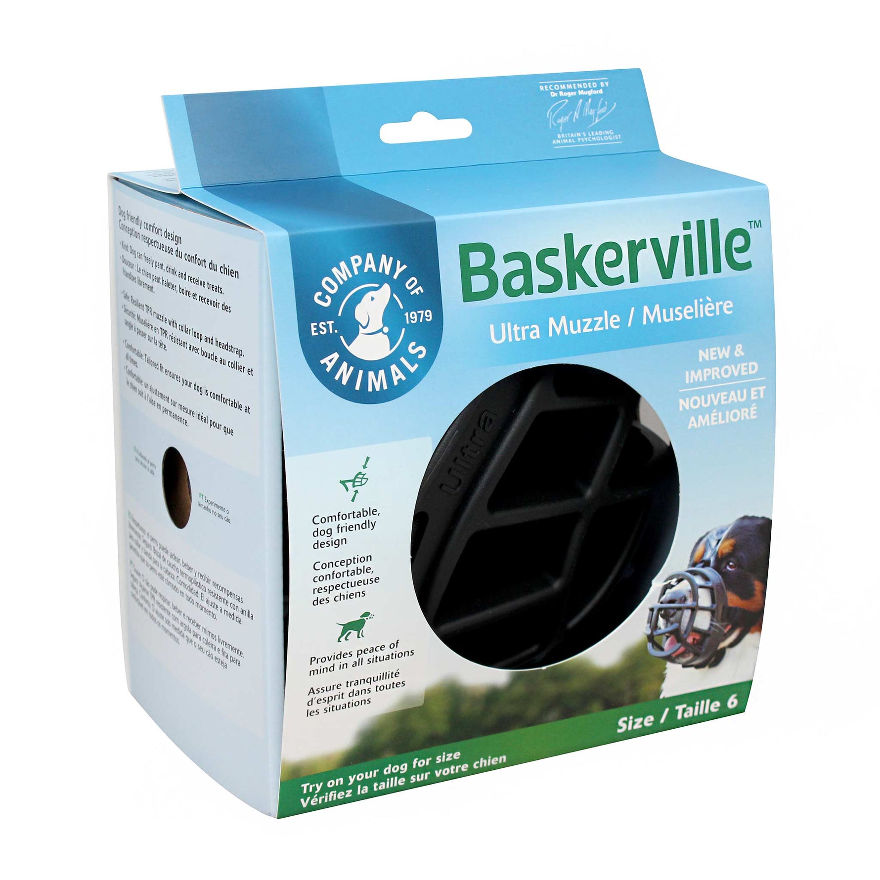 Baskerville Ultra Muzzle for Dogs