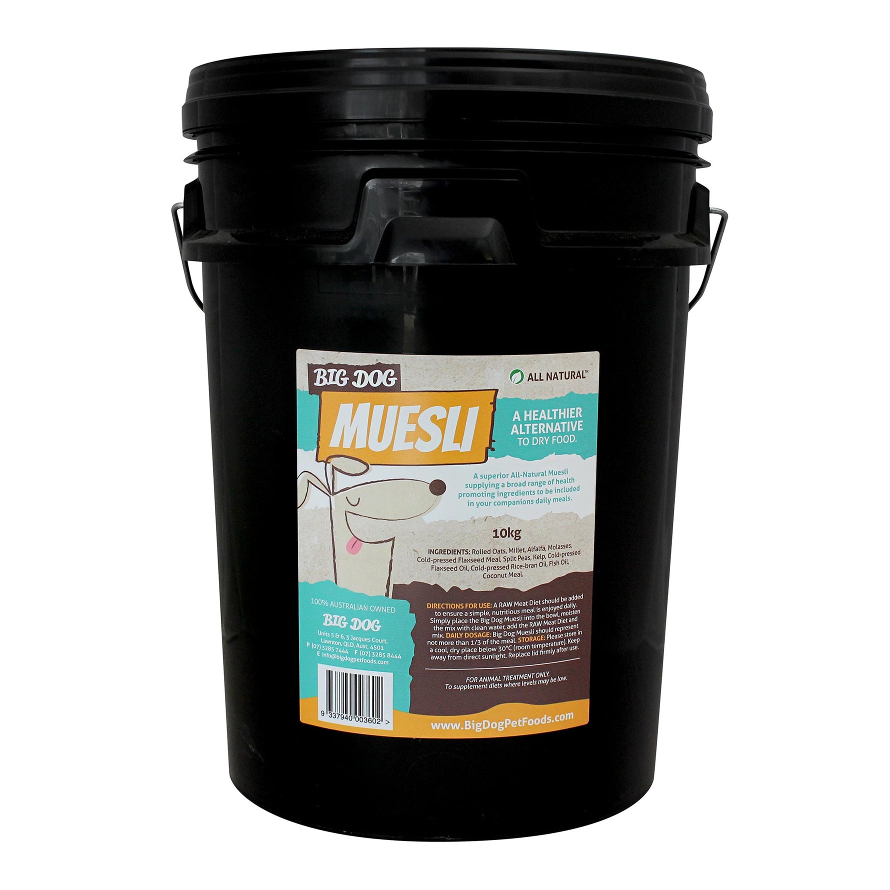 Big Dog Muesli Raw Meat Diet Supplement for Dogs