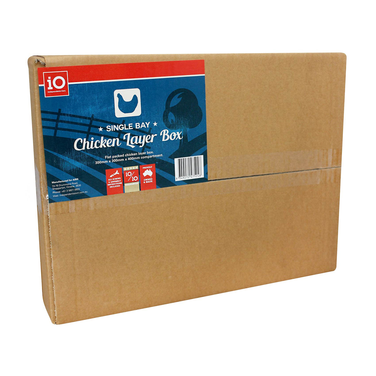 Chicken Layer Box - Flat Pack