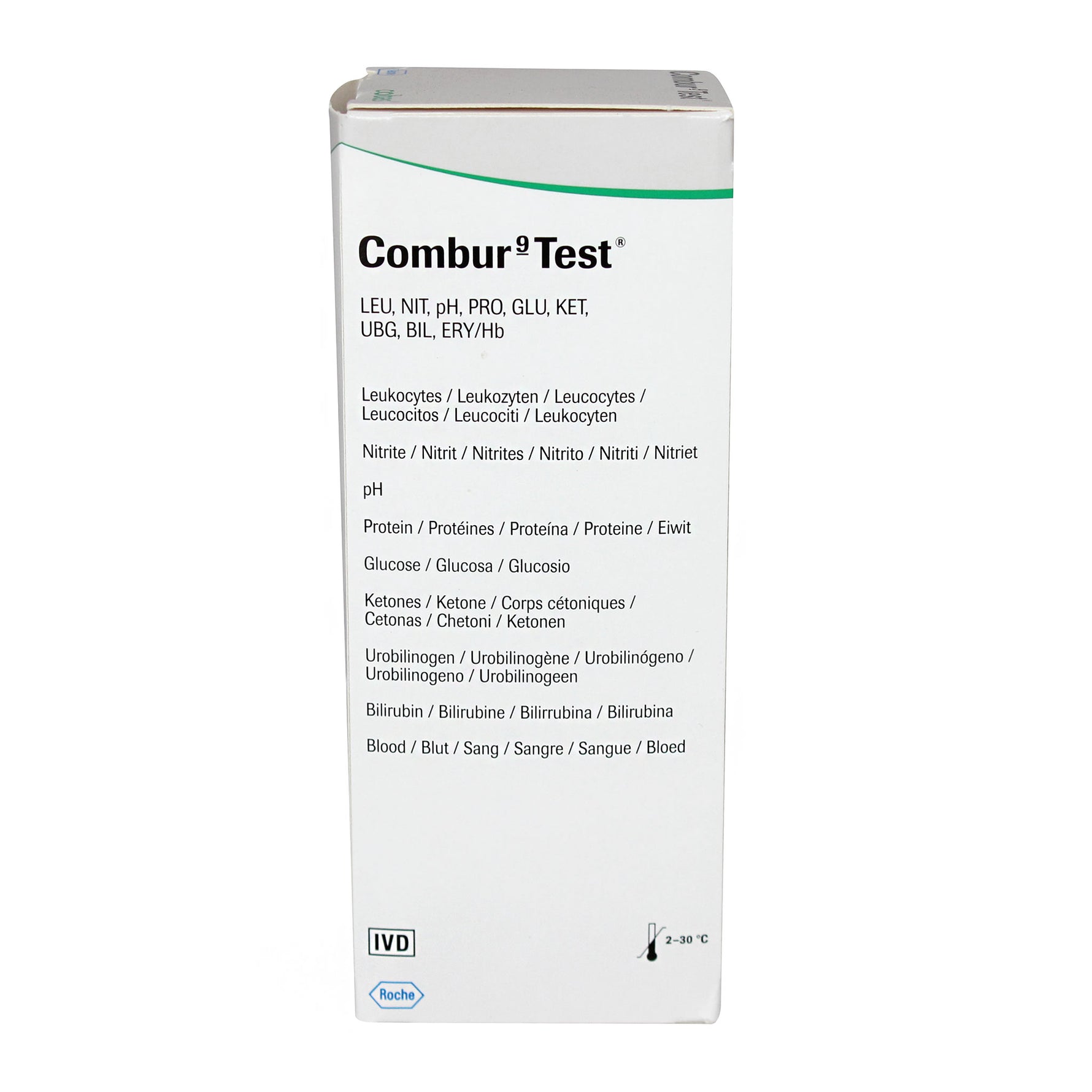 Combur 9 Urine Test Strips (50 pack)