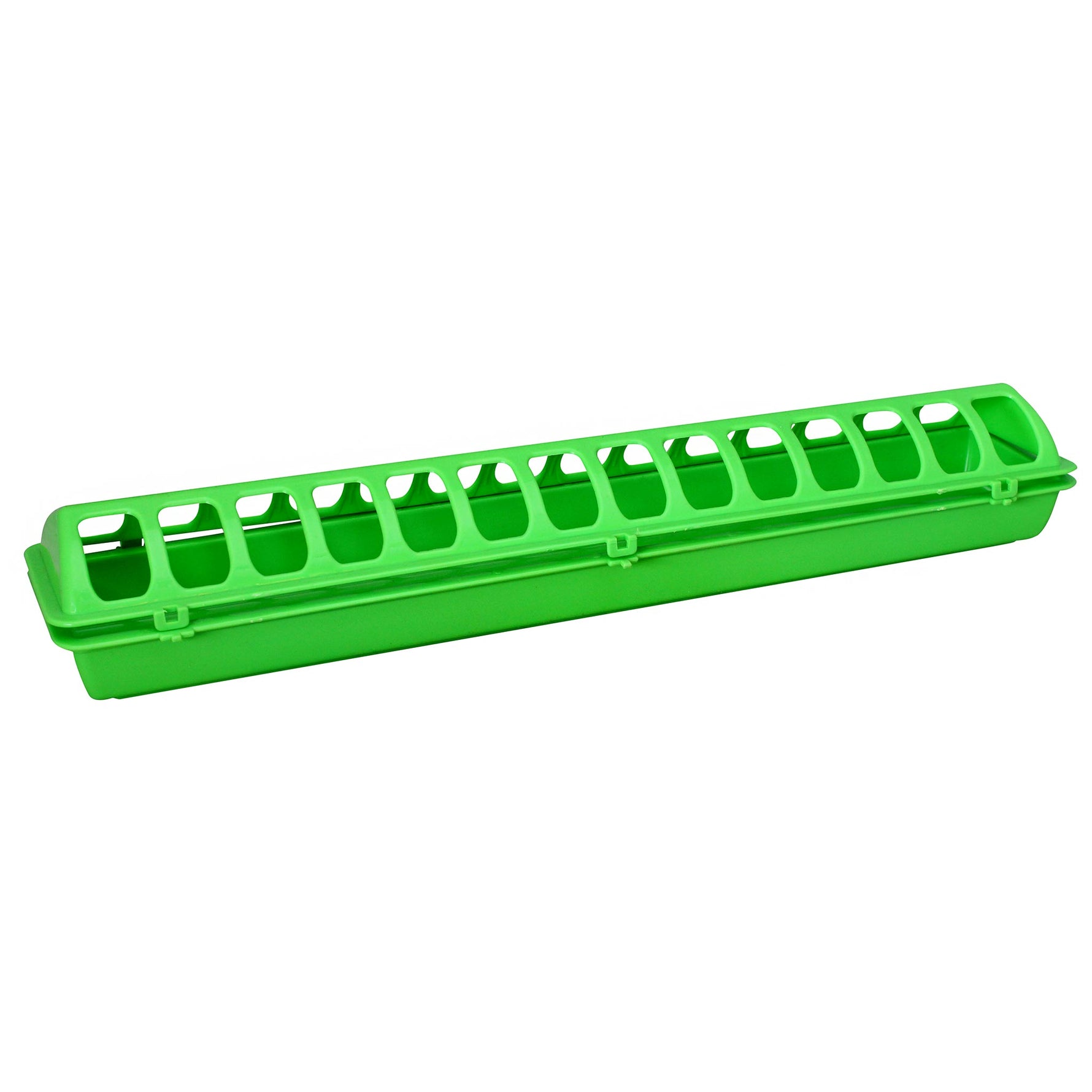 Crown Flip Top Plastic Poultry Feeder