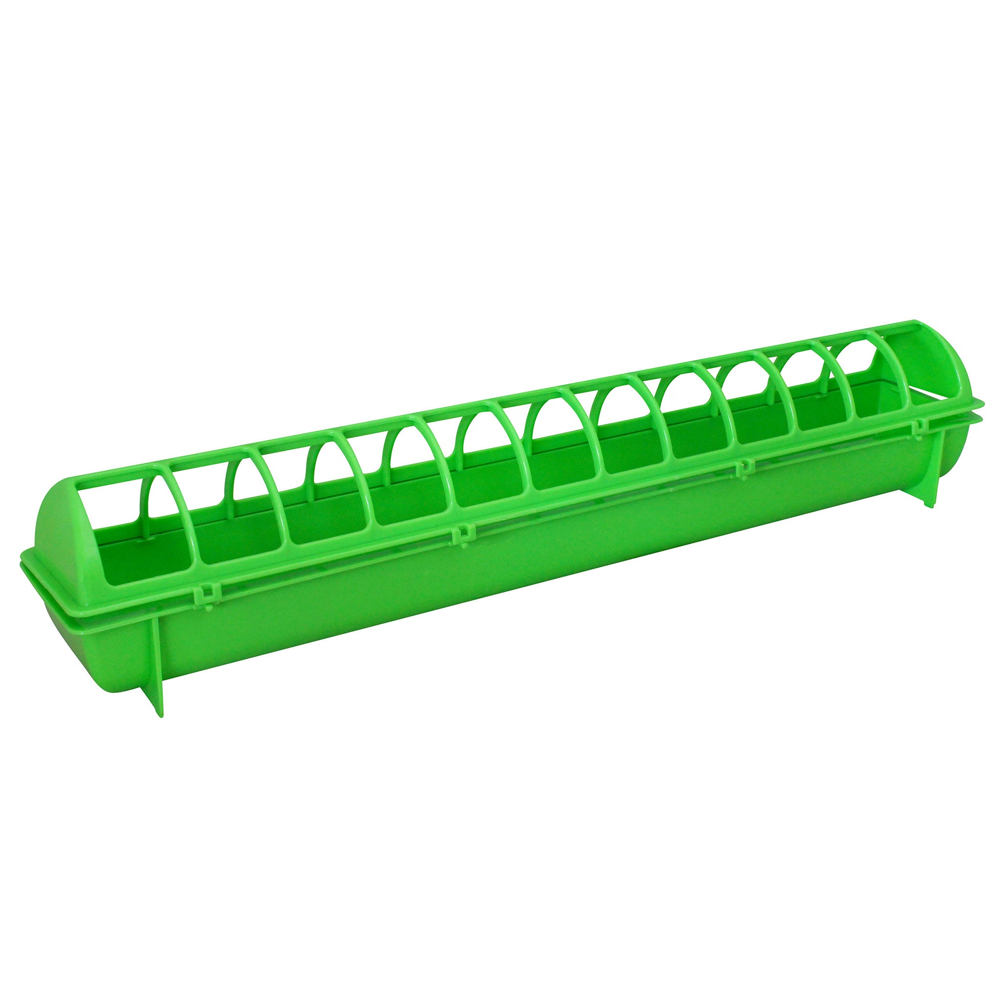 Crown Flip Top Plastic Poultry Feeder