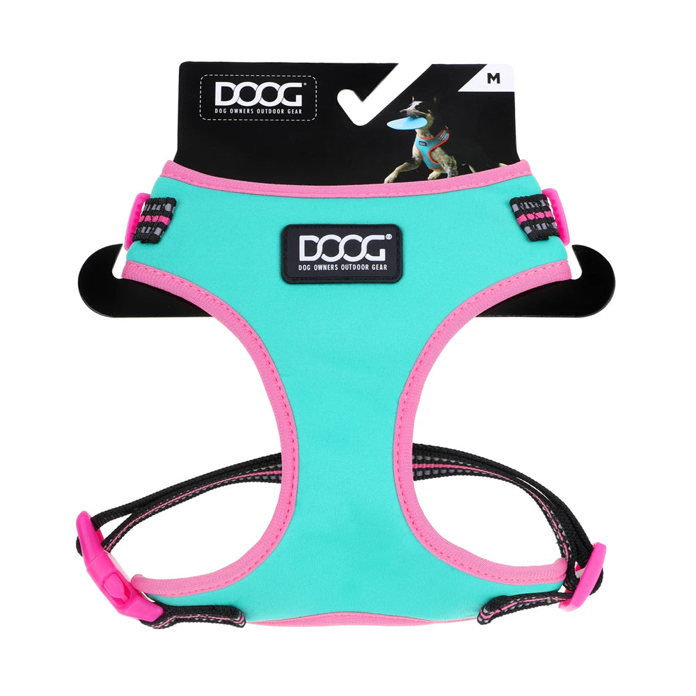 DOOG Neoflex Soft Harness - Neon