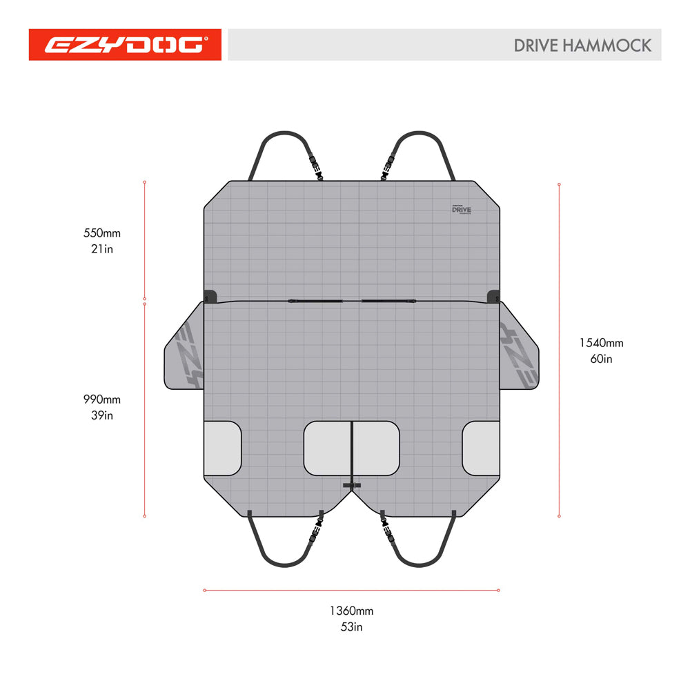 EzyDog Drive Car Hammock