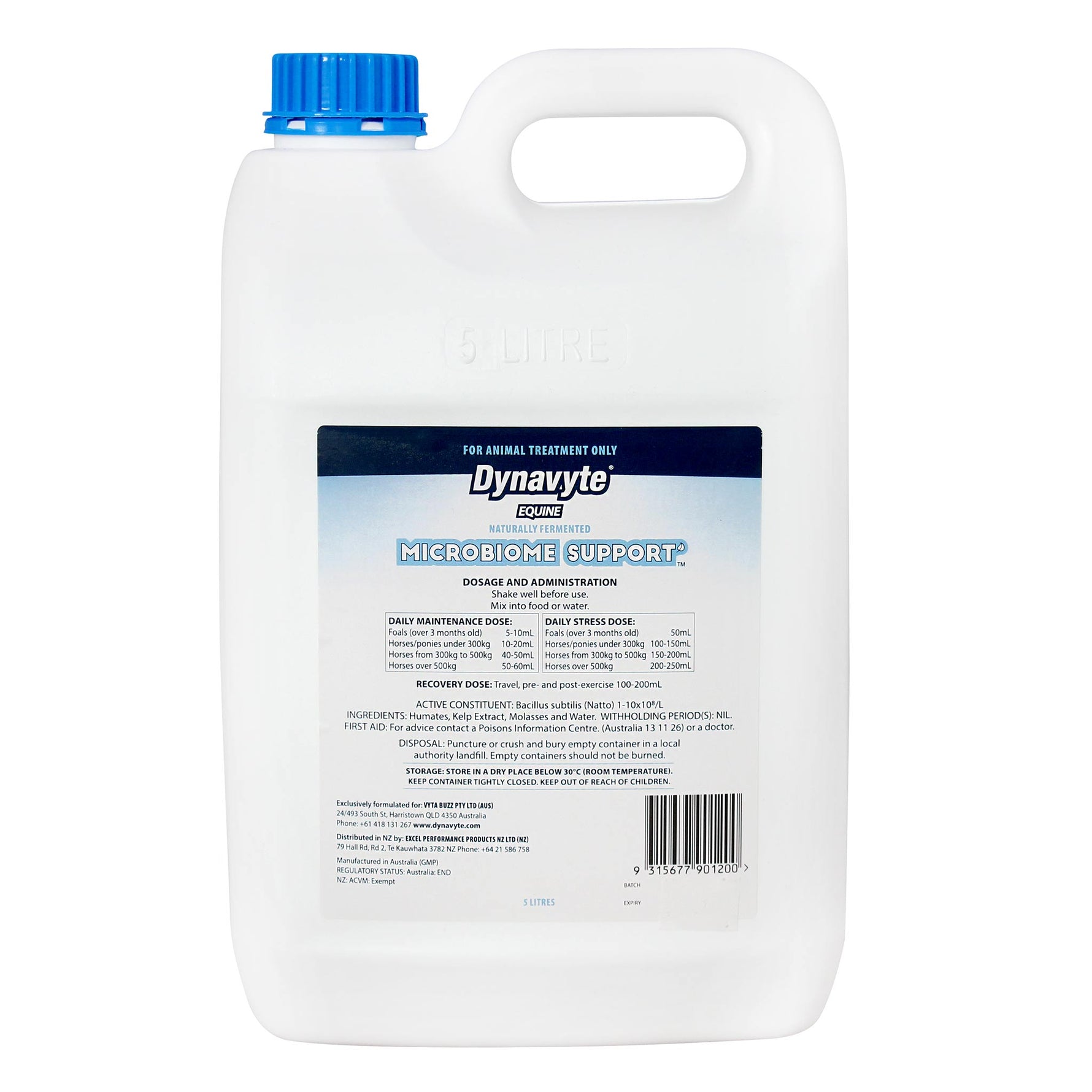 Dynavyte Microbiome Support Probiotic for Horses