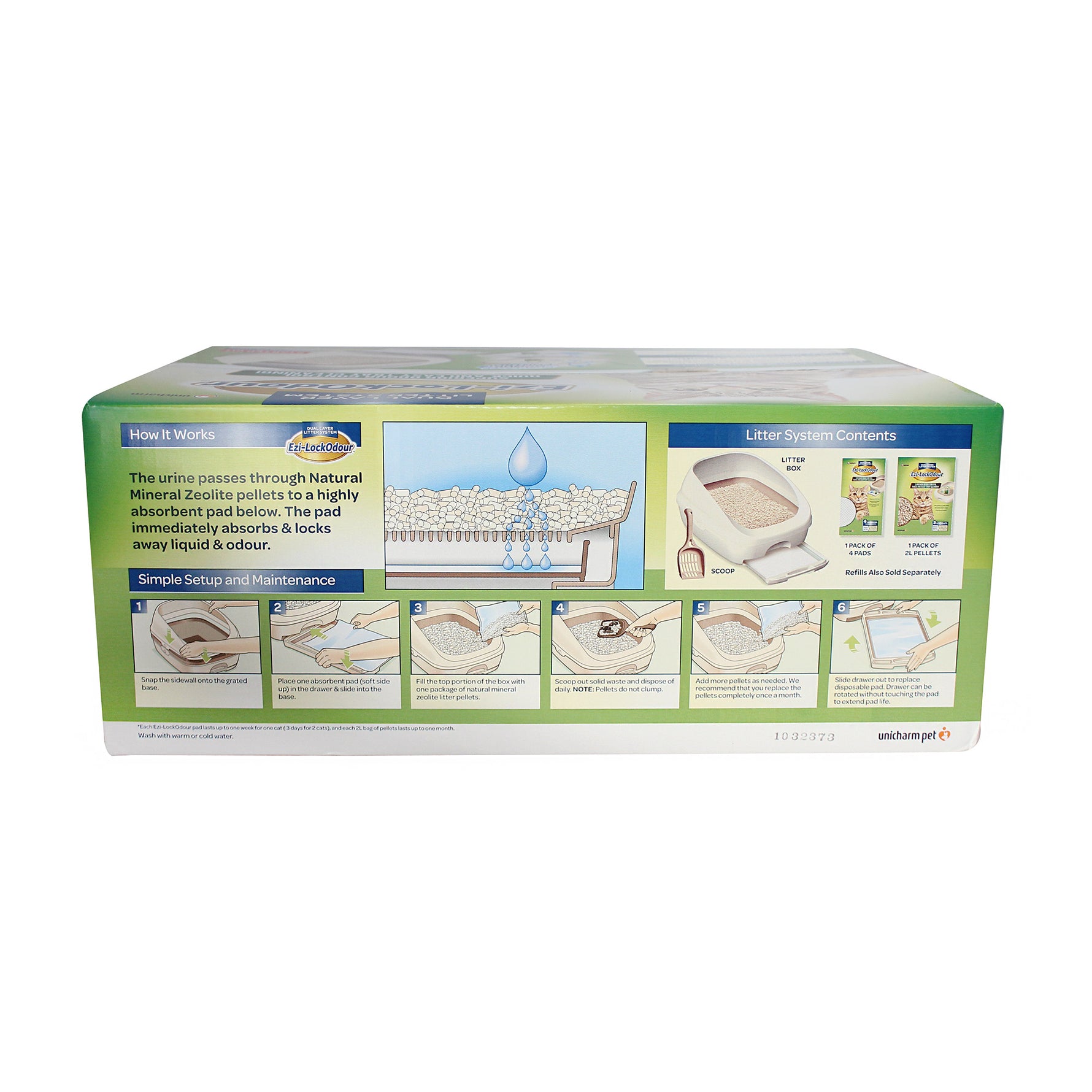 Ezi-LockOdour Dual Layer Cat Litter Tray System