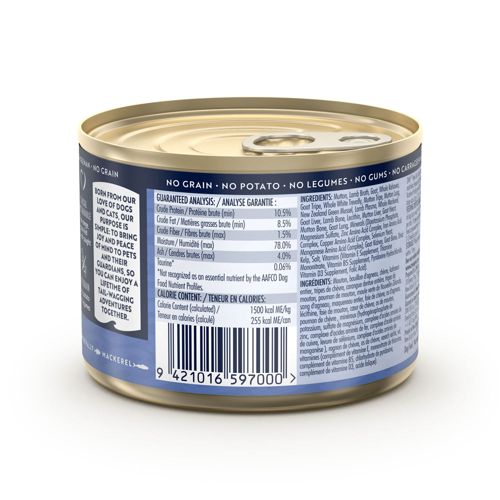Ziwi Peak Canned Provenance Dog Food East Cape - Single Can 170g