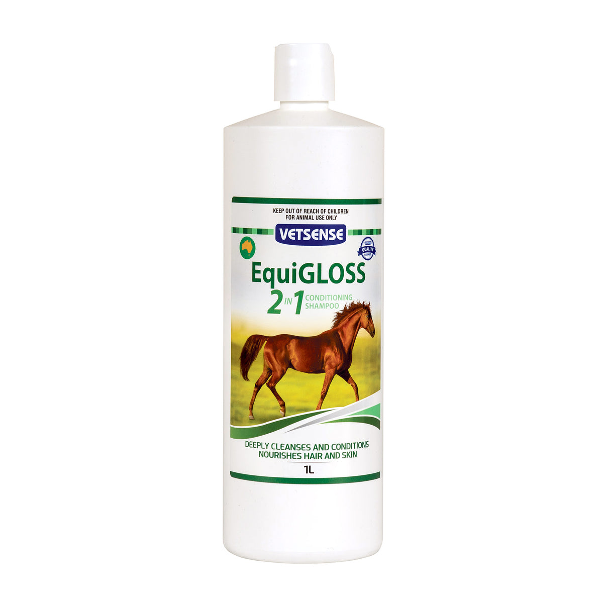 Vetsense EquiGLOSS 2 in 1 Conditioning Shampoo
